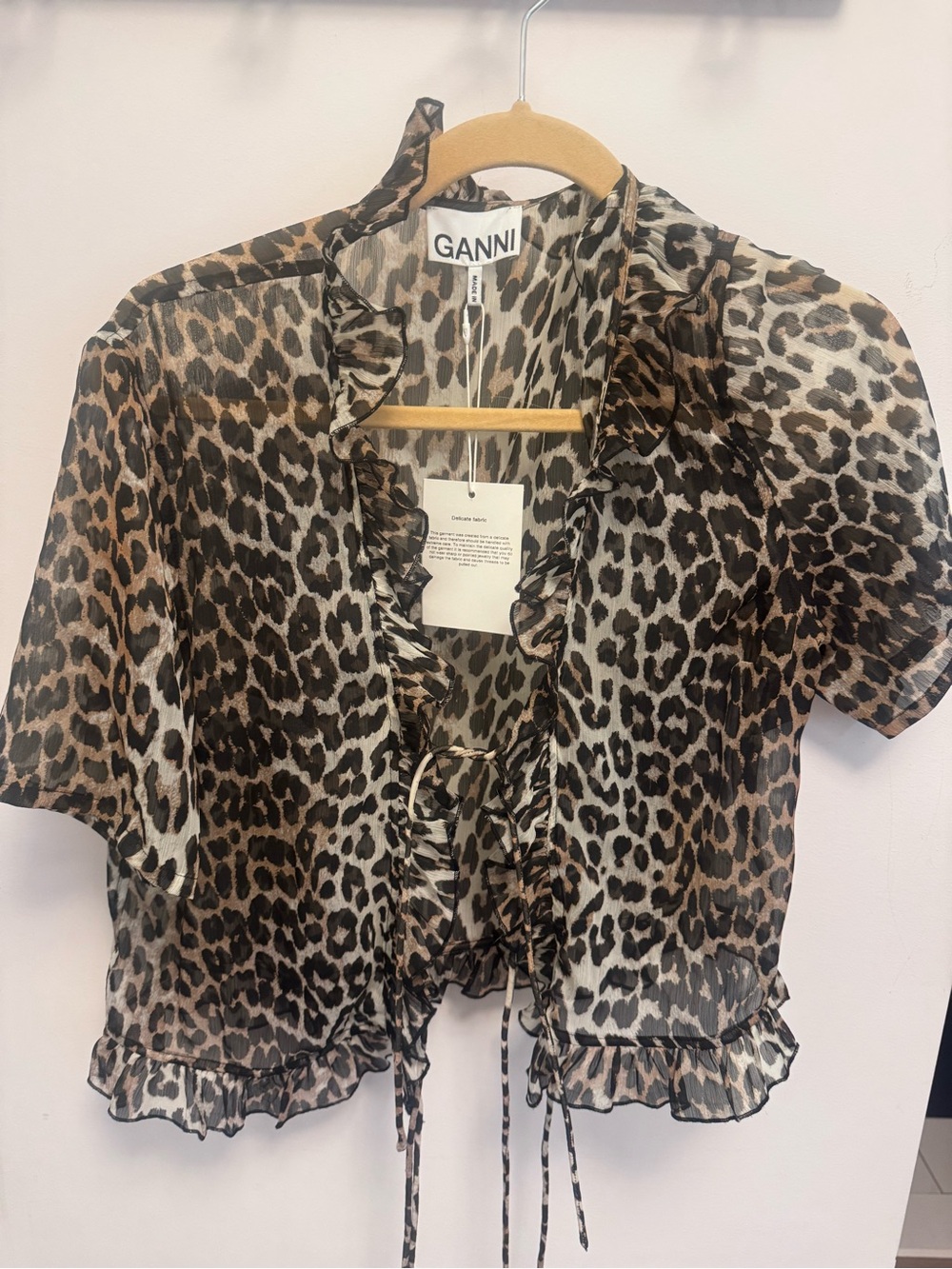 Brand new Ganni top
